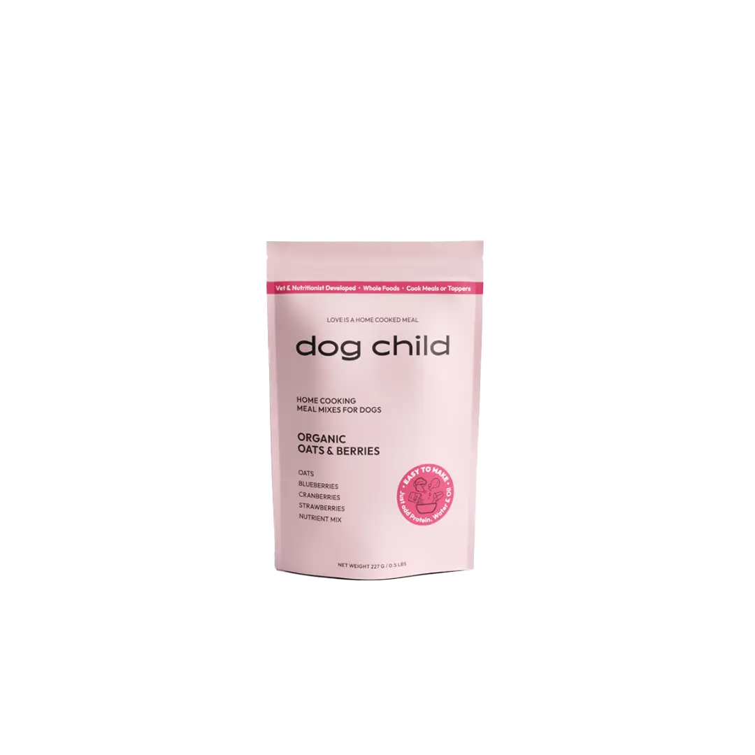Oats & Berries Trial Size Bag Meal Mix for Dogs Dogchild