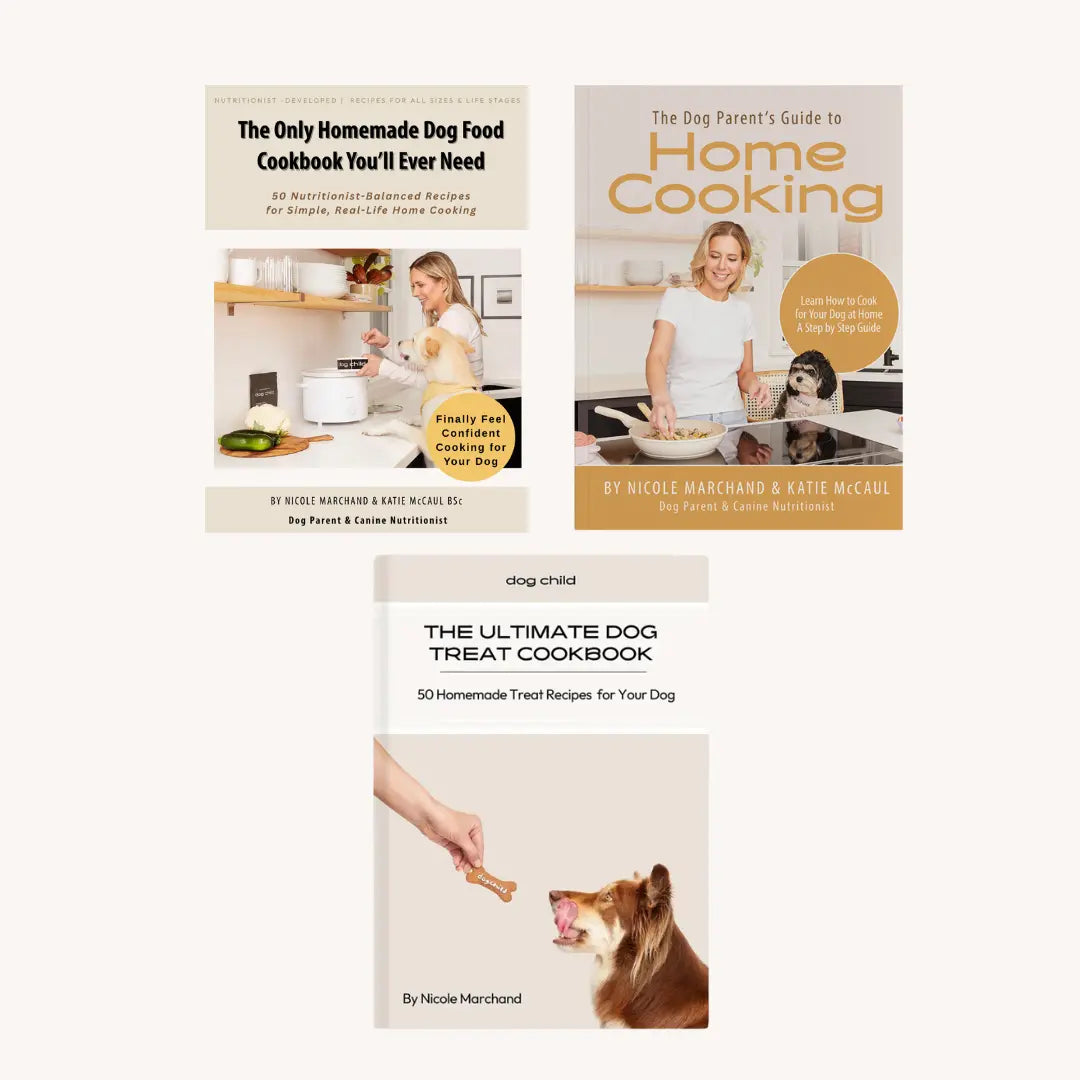 The Best Selling Homemade Dog Food Bundle — Get All 3 Books. Dog Child