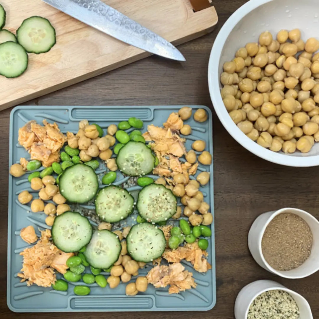 Salmon Poke Bowl Lick Mat - Dog Child