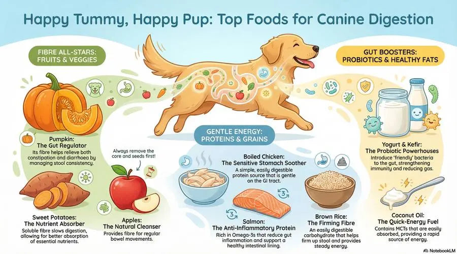 15-Foods-That-Support-Healthy-Digestion-in-Dogs Dog Child