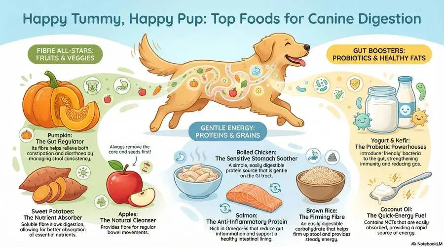 15-Foods-That-Support-Healthy-Digestion-in-Dogs Dog Child