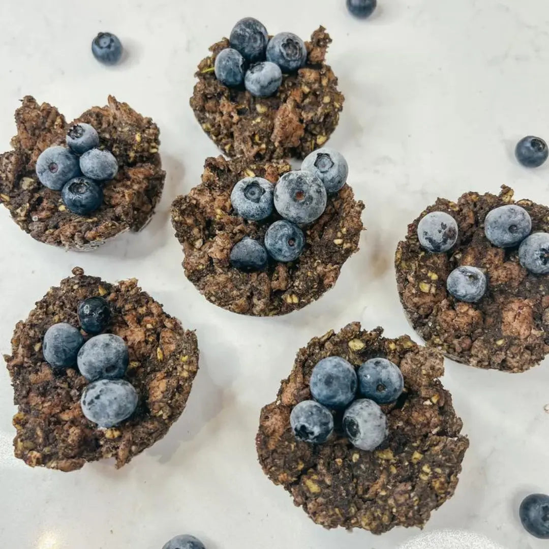 Blueberry muffins for dogs