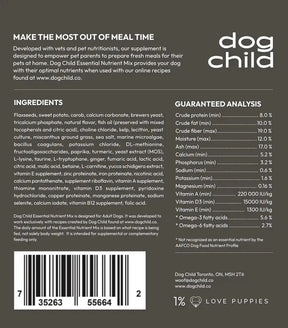 Cooking for Your Dog Trial Pack Dog Child