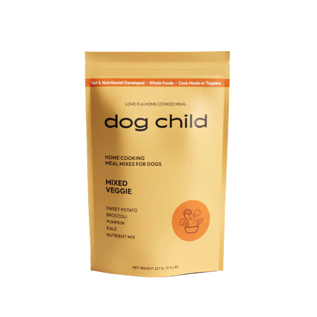 Mixed Veggie Sample Bag Meal Mix for Dogs Dogchild