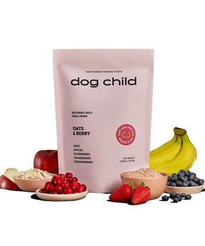 Organic Oats & Berries Meal Mix For Dogs - Dog Child