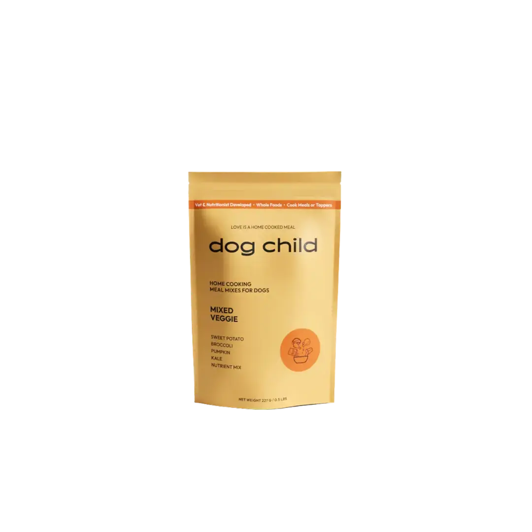 Mixed Veggie Trial Size Bag Meal Mix for Dogs Dogchild