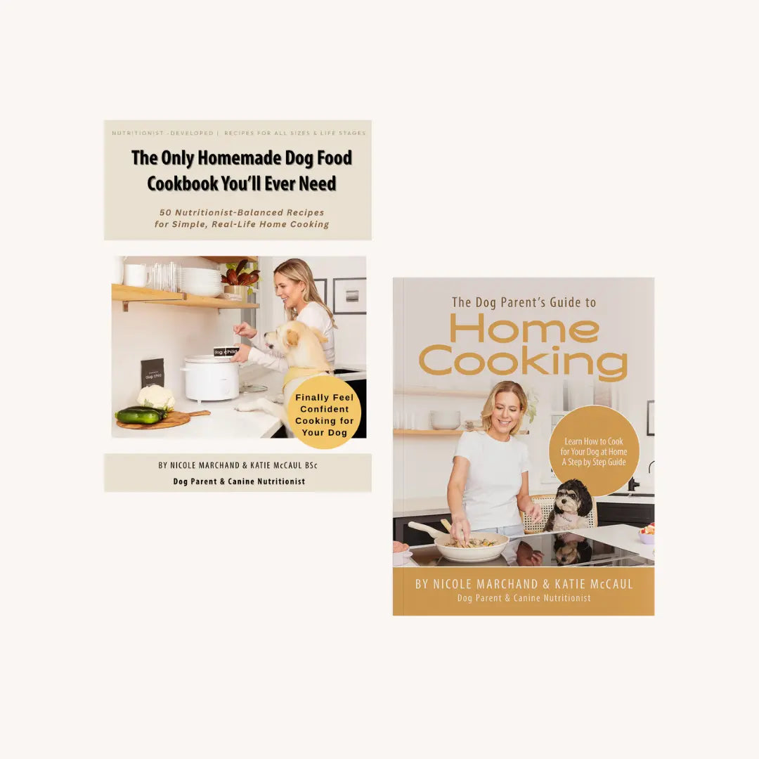 The Dog Parent's Cook & Learn Bundle – Beginner’s Guide + 50 Meal Recipe Cookbook Dog Child