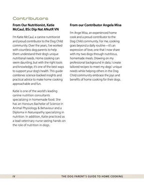 The Dog Parent’s Guide to Home Cooking Dog Child