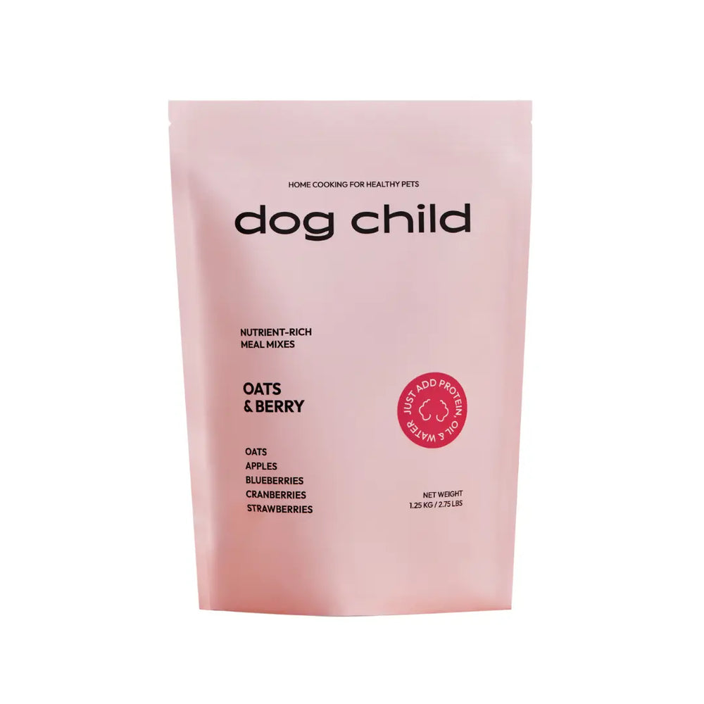Organic Oats & Berries Meal Mix For Dogs Dog Child Dog Child